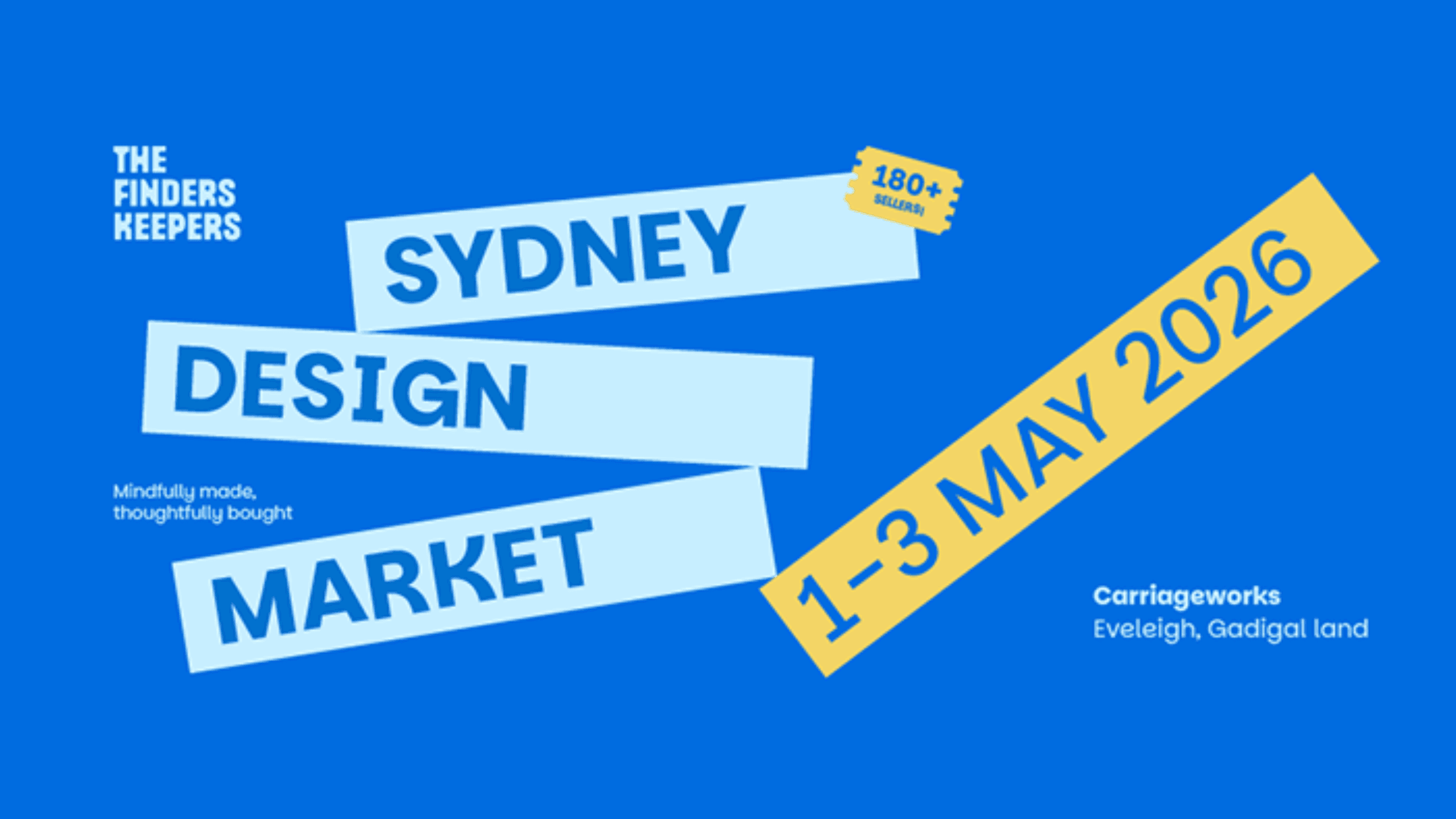 THE FINDERS KEEPERS MELBOURNE DESIGN MARKET SS26