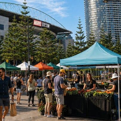 Docklands Waterfront Farmers' Market
